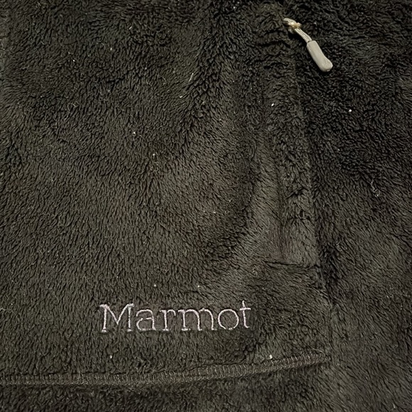 Marmot Black Fleece Jacket - Picture 2 of 4